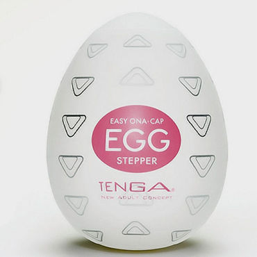 Tenga Egg Stepper, Одноразовый мастурбатор с рельефом в виде треугольников