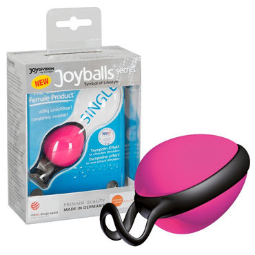 JoyDivision Joyballs Secret Single, розовый, Вагинальный шарик