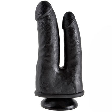 Pipedream King Cock Double Penetrator, черный - фото, отзывы