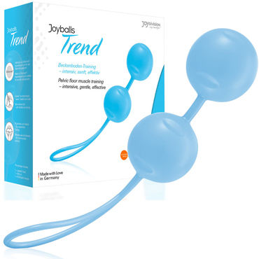 Joy Division Joyballs Trend, голубые, Вагинальные шарики