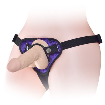LoveToy Orgasm Cozy Harness Series, фиолетовый — фото 2