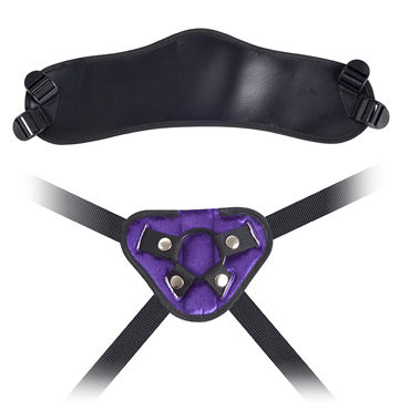 LoveToy Orgasm Cozy Harness Series, фиолетовый — фото 1