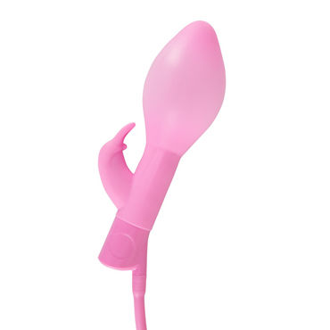Smile Aufpumpbarer Vibrator Rosy Bunny - Надувной вибратор - купить в секс шопе