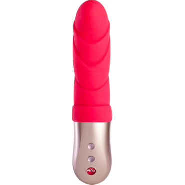 Fun Factory Flora, красный - Компактный перезаряжаемый вибратор - купить в секс шопе