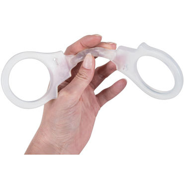 You2Toys Silicone Handcuffs, прозрачные — фото 1
