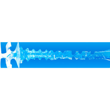 Fleshlight Turbo Thrust, кристально-голубой - фото, отзывы