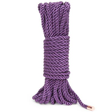 Fifty Shades Freed Want to Play?, фиолетовая, Шелковистая веревка для связывания, 10 метров