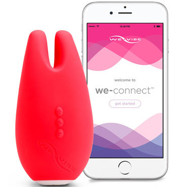 We-Vibe Gala, розовый - Перезаряжаемый клиторальный стимулятор - купить в секс шопе