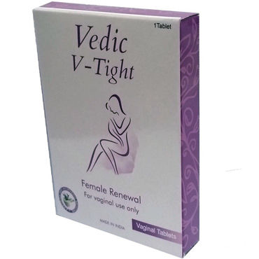 Vedic V-Tight, 1 шт, Вагинальный фито-шарик для сужения влагалища