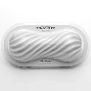 Tenga Flex Silky White, белый - фото, отзывы
