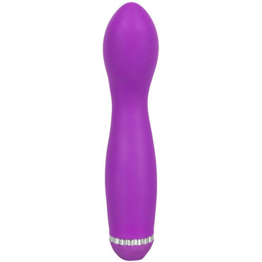 You2Toys Silicone Vibe, фиолетовый - Вибратор для стимуляции точки G - купить в секс шопе