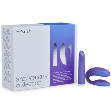We-Vibe Anniversary Collection, фиолетовый космос, Набор из We-Vibe Sync и We-Vibe Tango