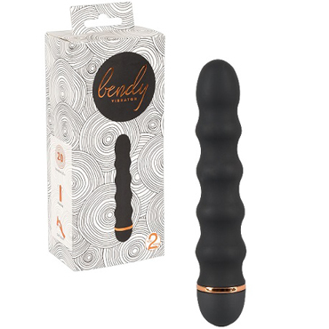 You2Toys Bendy Wavy Vibrator, черный — фото 1