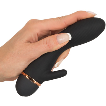 Новинка раздела Секс игрушки - You2Toys Bendy Ripple Clit Vibrator, черный
