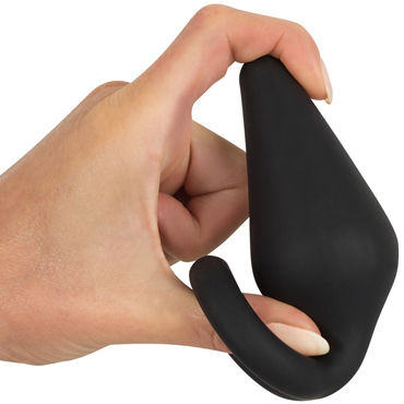 You2Toys Soft Touch Plug L, черная - Большая анальная втулка - купить в секс шопе