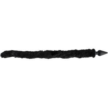 Bad Kitty Plug + Tail, черная - подробные фото в секс шопе Condom-Shop