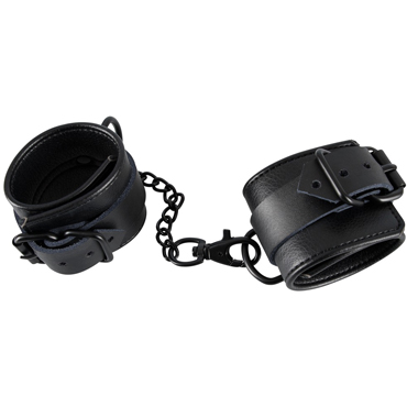 Bad Kitty Handcuffs, черные, Наручники в строгом дизаине