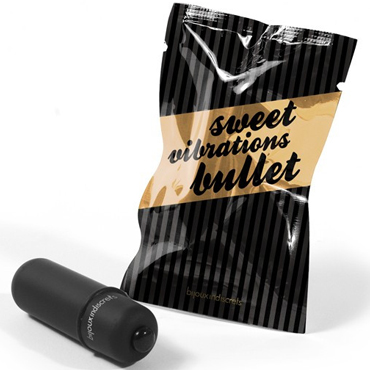 Bijoux Sweet Vibrations Bullet, черная - фото, отзывы