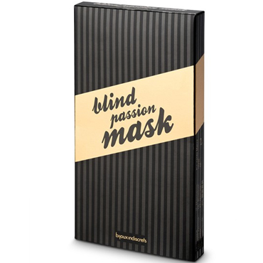 Bijoux Blind Passion Mask, черная - фото, отзывы