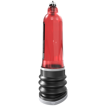 Bathmate Hydromax9, красная - Модернизированная гидропомпа для увеличения пениса (размер L) - купить в секс шопе
