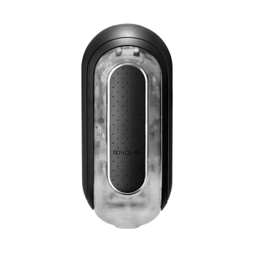 Tenga Flip Zero Electronic Vibration, черный, Мастурбатор c уникальным рельефом, эффектом вакуума и вибрацией