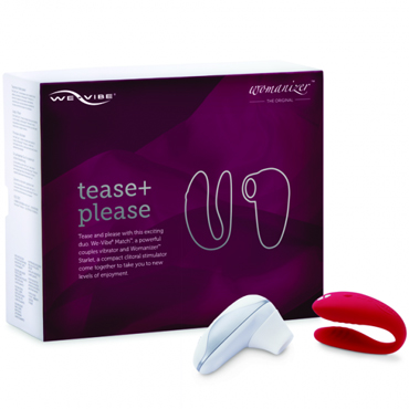 We-Vibe/Womanizer Tease & Please Collection, Набор из We-Vibe Match и Womanizer Starlet