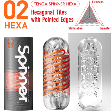 Tenga Spinner 02 Hexa - фото, отзывы
