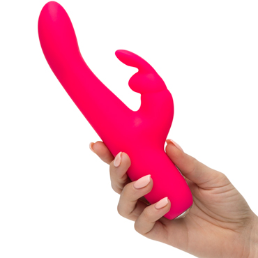 Happy Rabbit Curve Slim, розовый - подробные фото в секс шопе Condom-Shop