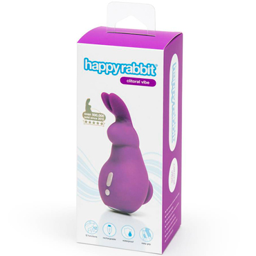 Happy Rabbit Clitoral Vibe, фиолетовый — фото 6