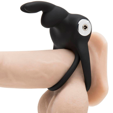 Happy Rabbit Cock Ring, черное — фото 3