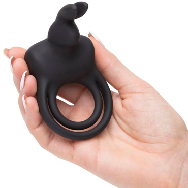 Happy Rabbit Cock Ring, черное — фото 4