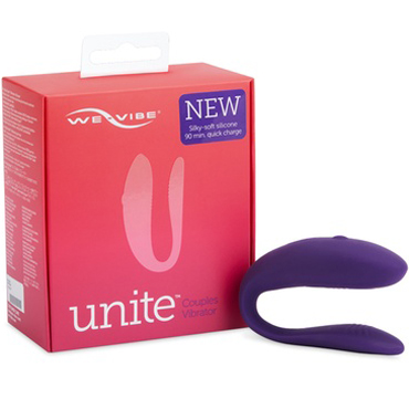 We-Vibe Unite 2.0, фиолетовый, Вибратор для пар hands-free с дистанционным управлением