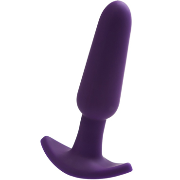 VeDO Bump, фиолетовая - Анальная вибровтулка - купить в секс шопе