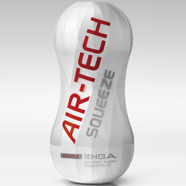 Tenga Air-Tech Squeeze Gentle, белый, Нежный мастурбатор для утонченных ощущений