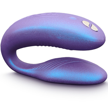 We-Vibe Sync, фиолетовый (звездная ночь) - Вибратор для пар, подстраивающийся под анатомические особенности тела - купить в секс шопе