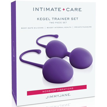 Jimmyjane Intimate Care Kegel Trainer Set, фиолетовый — фото 1