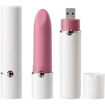 Magic Motion Magic Lotos, розовый - Вибратор в виде помады - купить в секс шопе