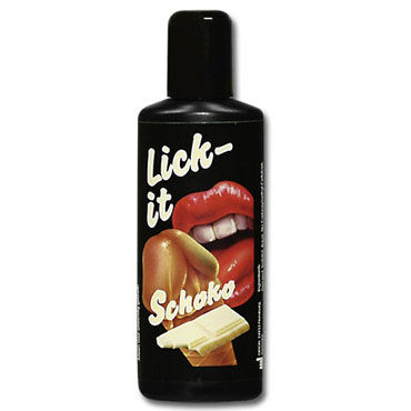 Lick-It Schoko, 100 мл, Для орального секса, белый шоколад