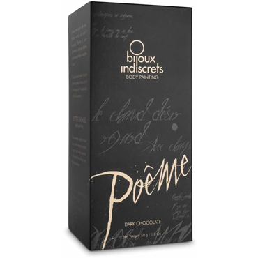 Bijoux Indiscrets Poеme Body Paint Dark Chocolate, 50 г - фото, отзывы
