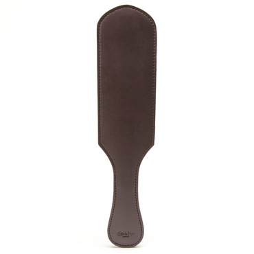 Coco de Mer Leather Paddle, коричневый — фото 1