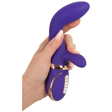 Orion Vibe CoutureRavish, фиолетовый - Вибратор с клиторальным отростком - купить в секс шопе