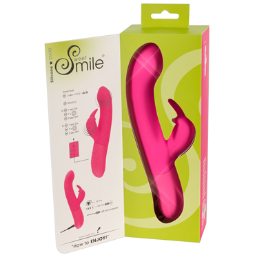 Sweet Smile G-Spot Rabbit Vibe, розовый — фото 7