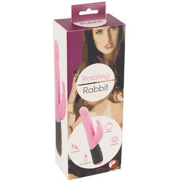 You2Toys Rotating Rabbit, розовый - подробные фото в секс шопе Condom-Shop