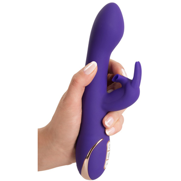 You2Toys Rabbit Euphoria, фиолетовый - Вибратор для клитора с функцией всасывания - купить в секс шопе