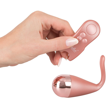Orion Belou Vibro Egg With Clitoral Stimulator, розовое - Виброяйцо со стимулятором клитора на пульте ДУ - купить в секс шопе