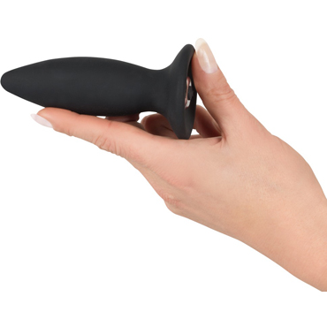 Orion Black Velvets Rechargeable Plug Large, черная — фото 2