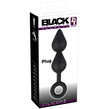Orion Black Velvets Double Plug, черная — фото 3