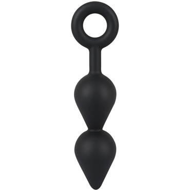 Orion Black Velvets Double Plug, черная — фото 1