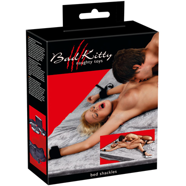 Bad Kitty Bed Shakles, черный — фото 1