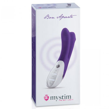 Mystim Bon Aparte, темно-фиолетовый - Двухголовый вибратор - купить в секс шопе